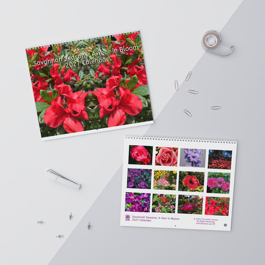Savannah Seasons: A Year in Bloom 2027 Calendar