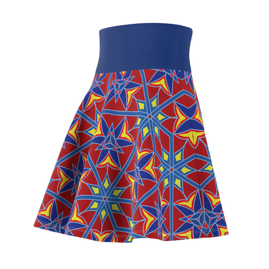 Kaleidoscope Flared Skirt