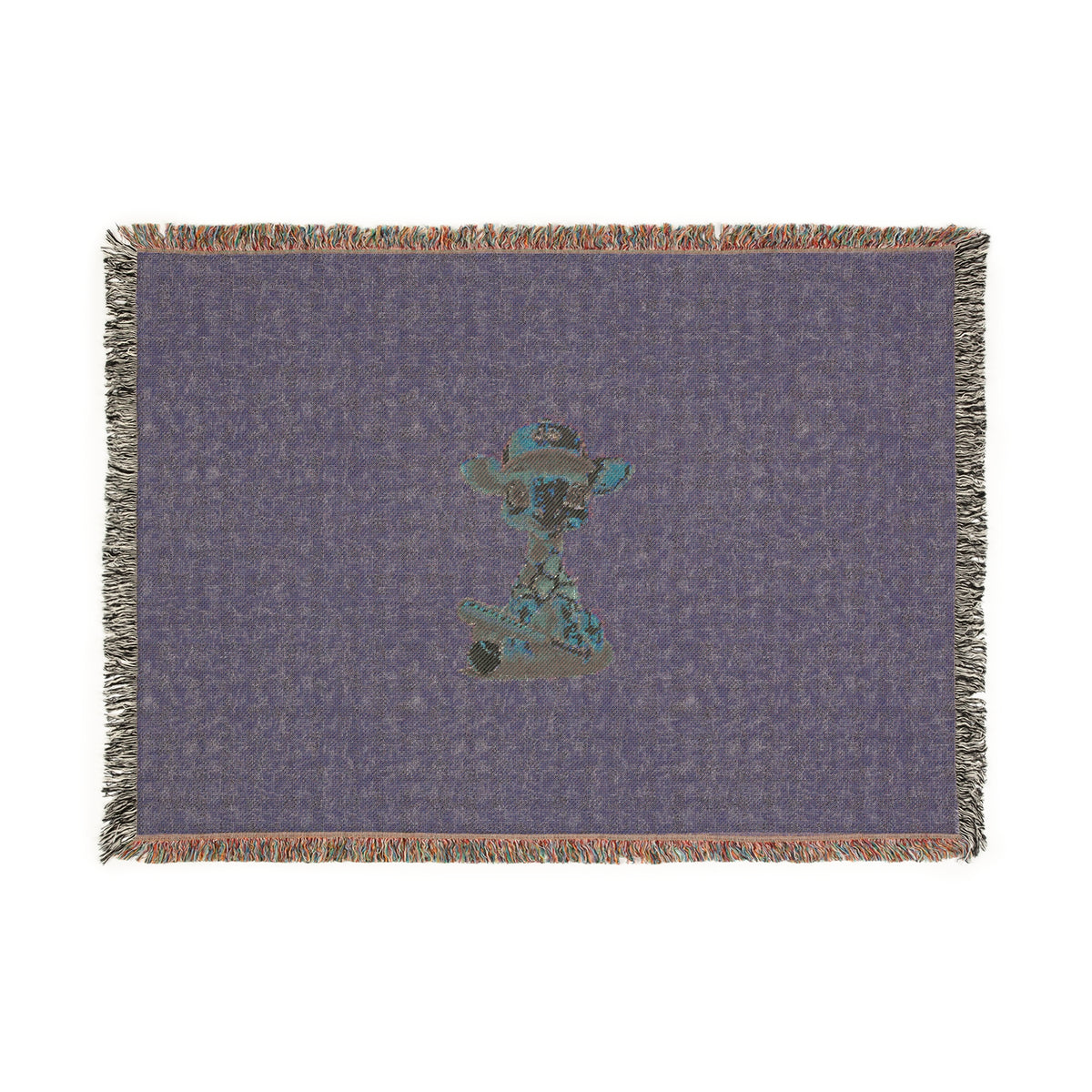 Baby Giraffe Woven Blanket - Sage