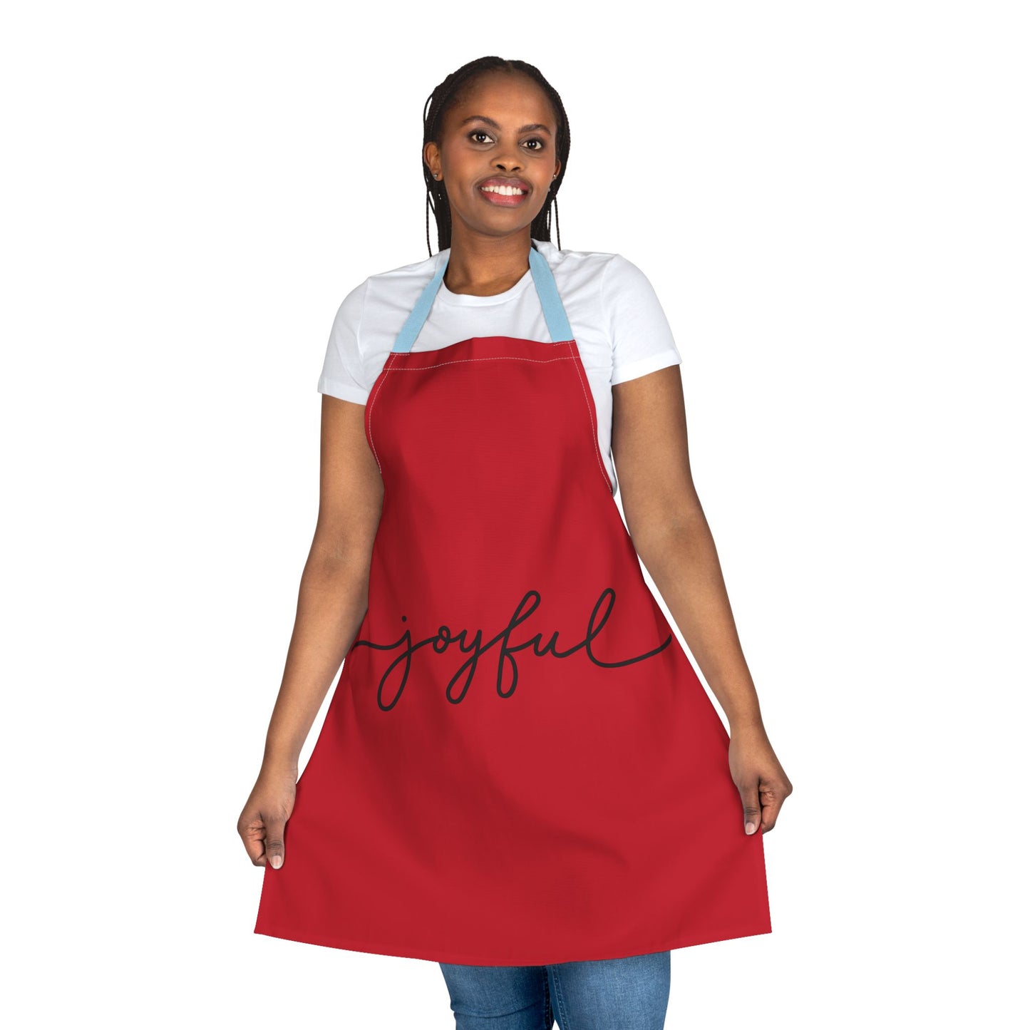 Joyful Apron – Red