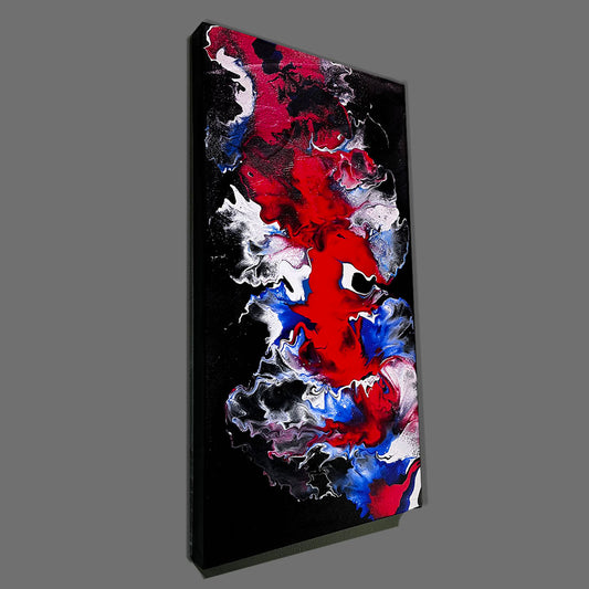 Chromatic Rift - Painting