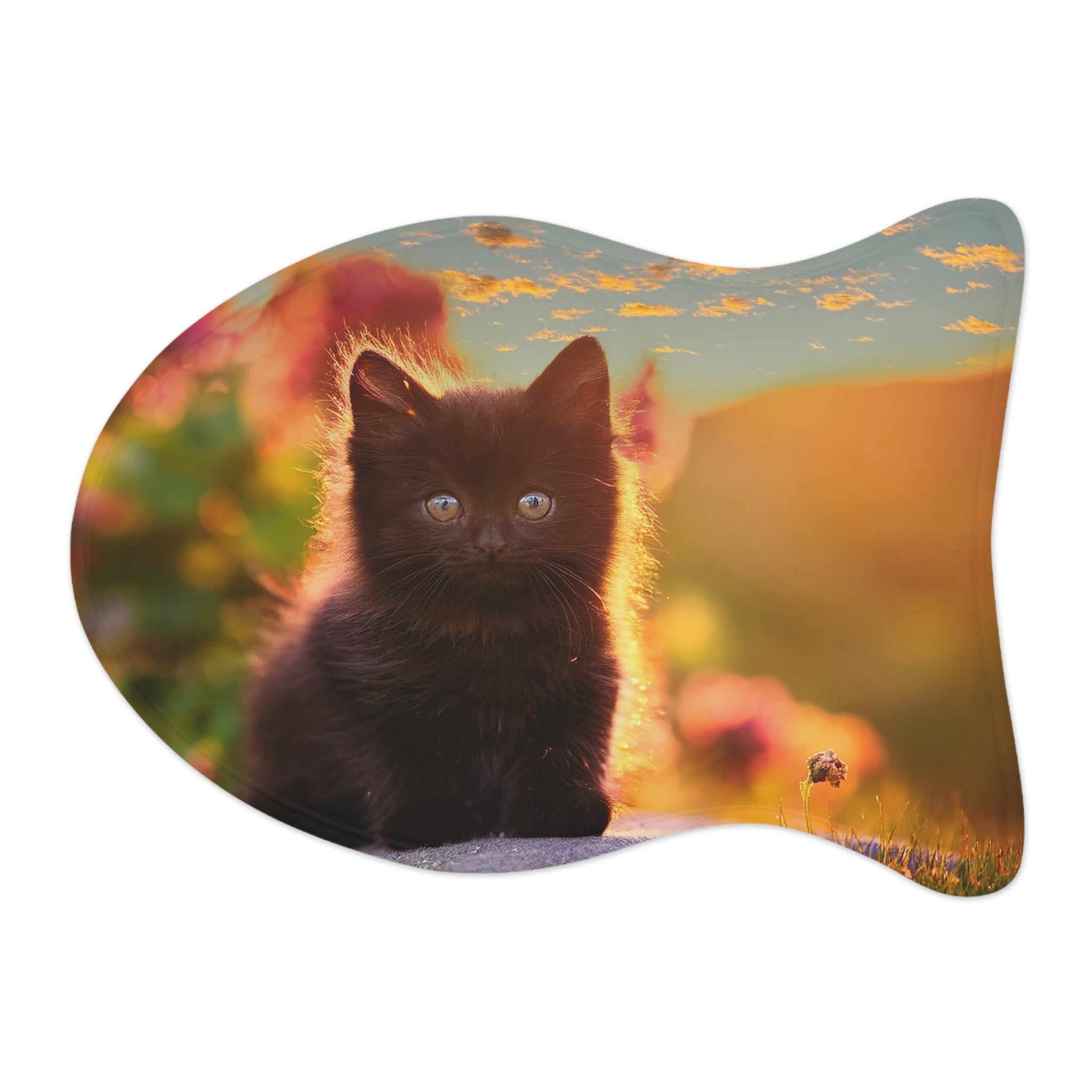 Sunset Kitten Feeding Mat