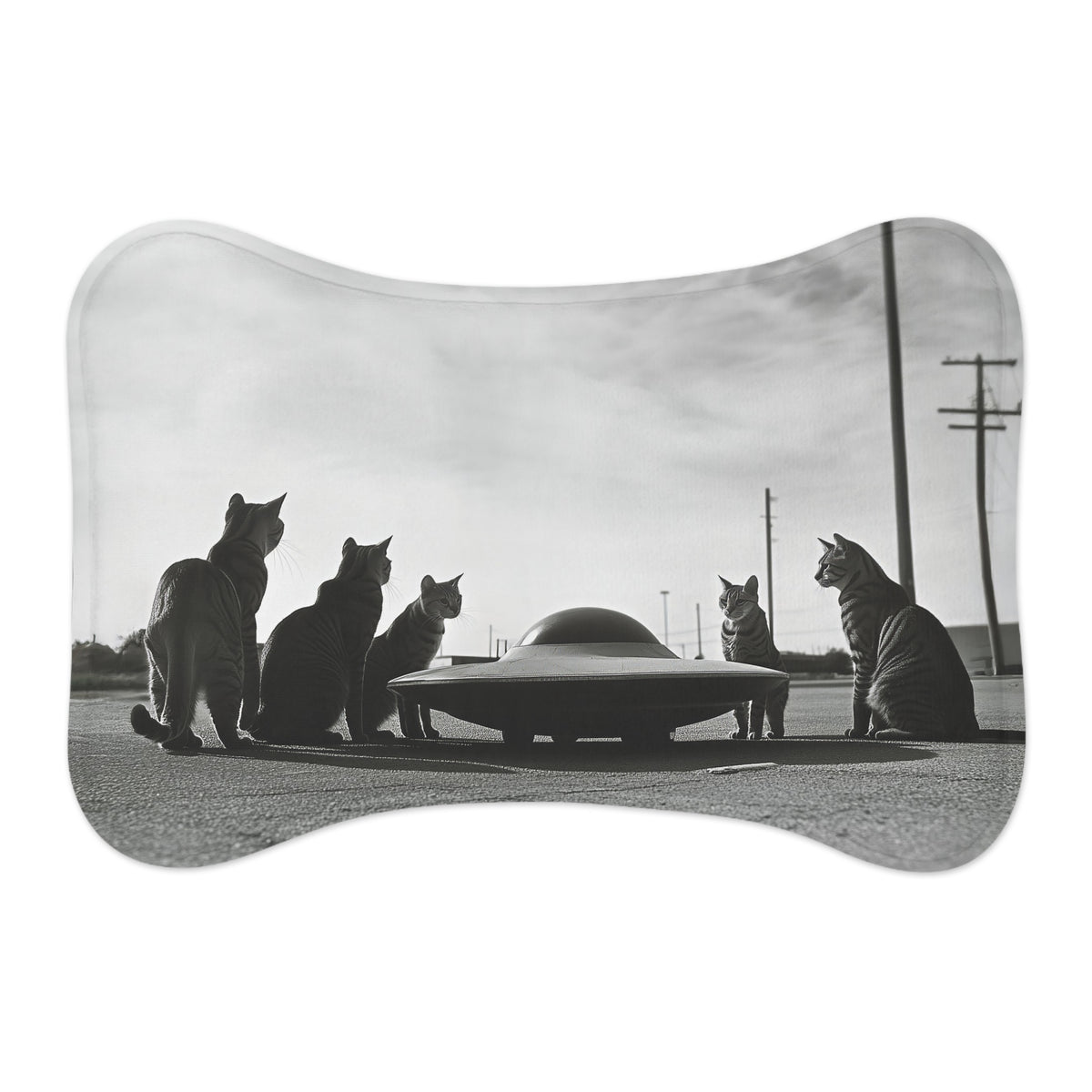 Feline Close Encounters Feeding Mat