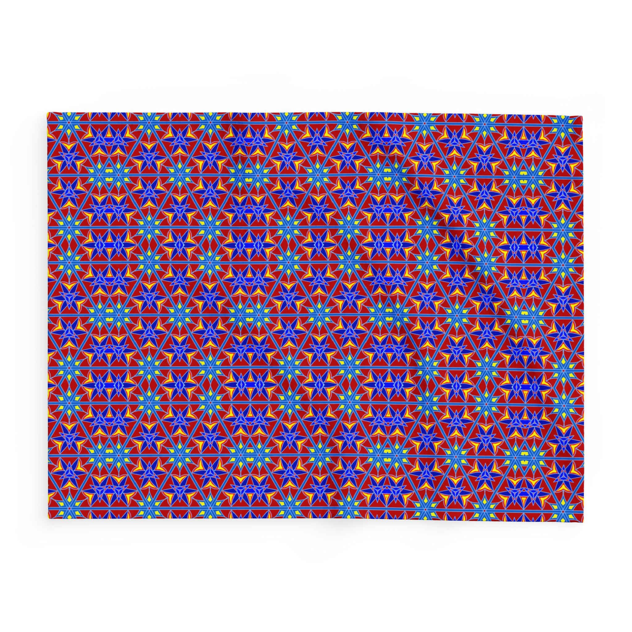 Kaleidoscope Sunrise Fleece Blanket