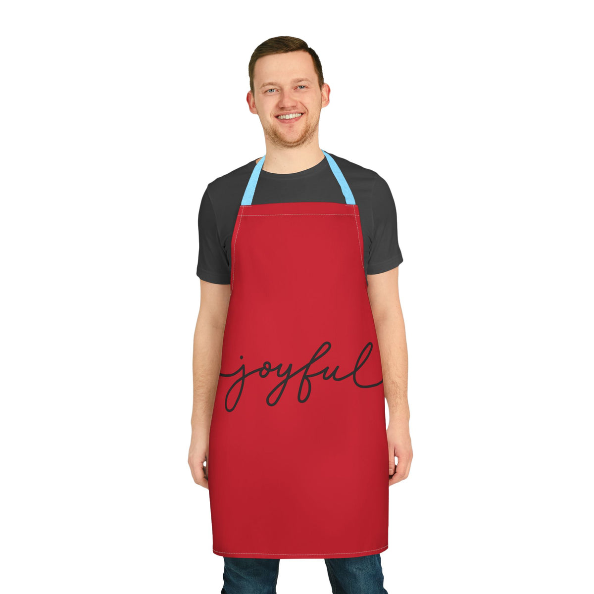 Joyful Apron – Red