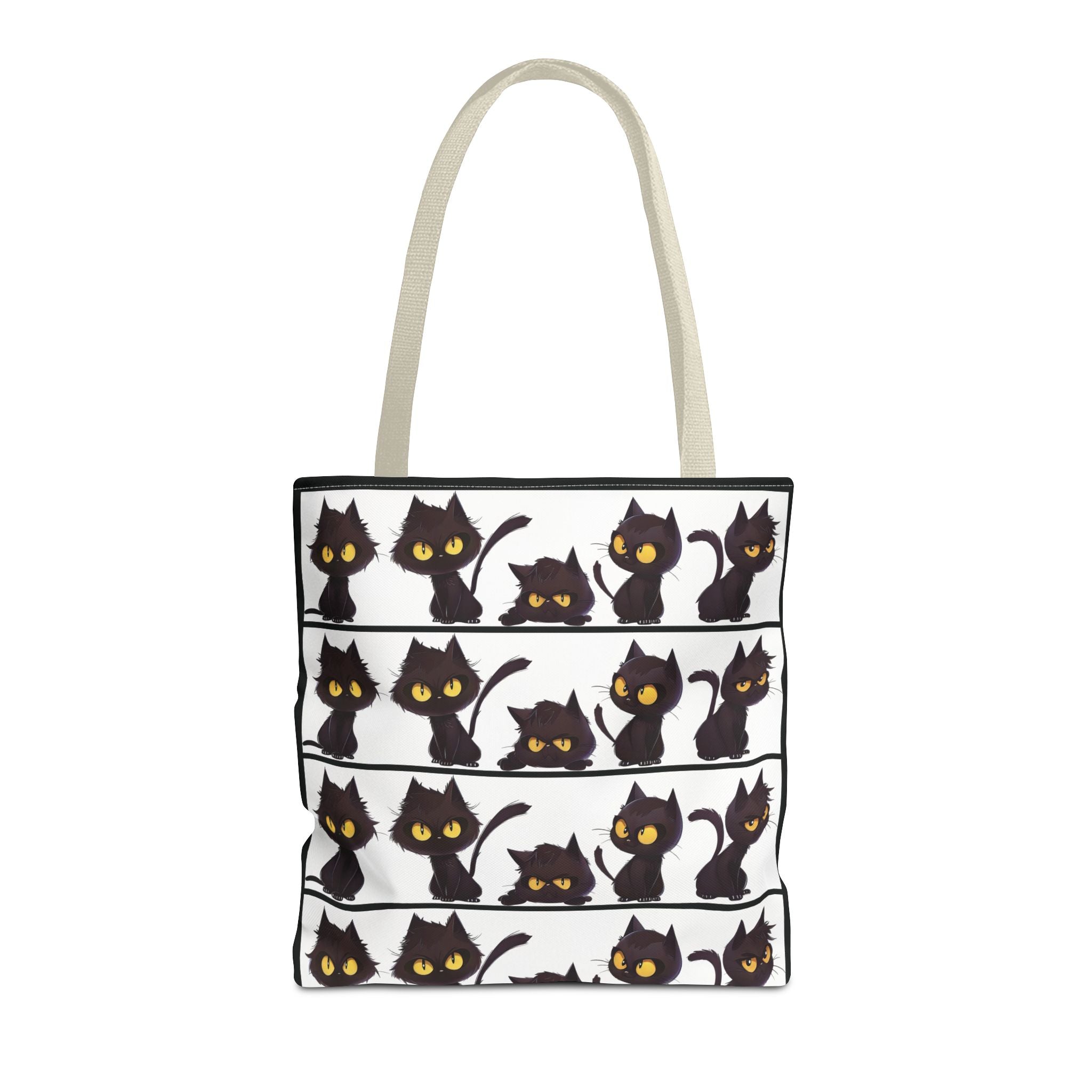 Black Cat Mosaic Tote