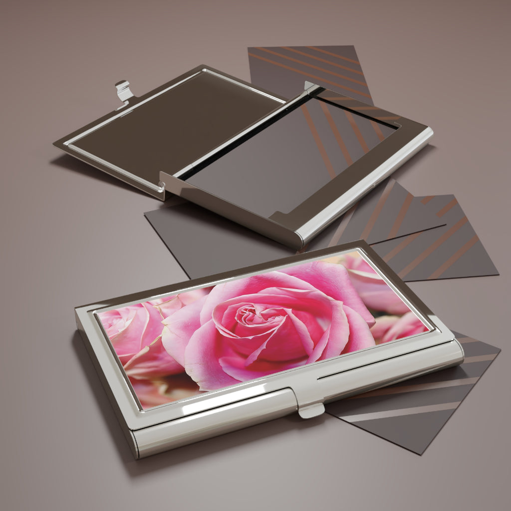 Rose Heart Card Holder