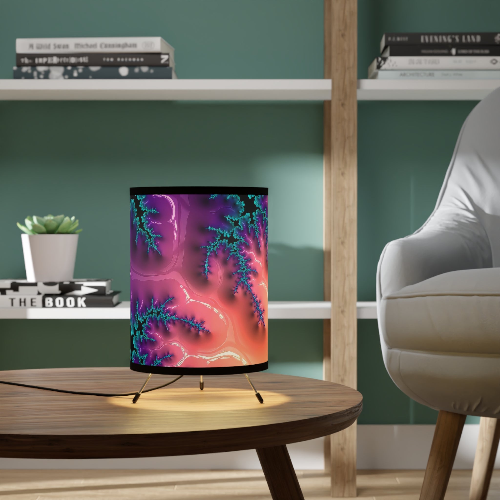 Fractal Marsh Tripod Lamp