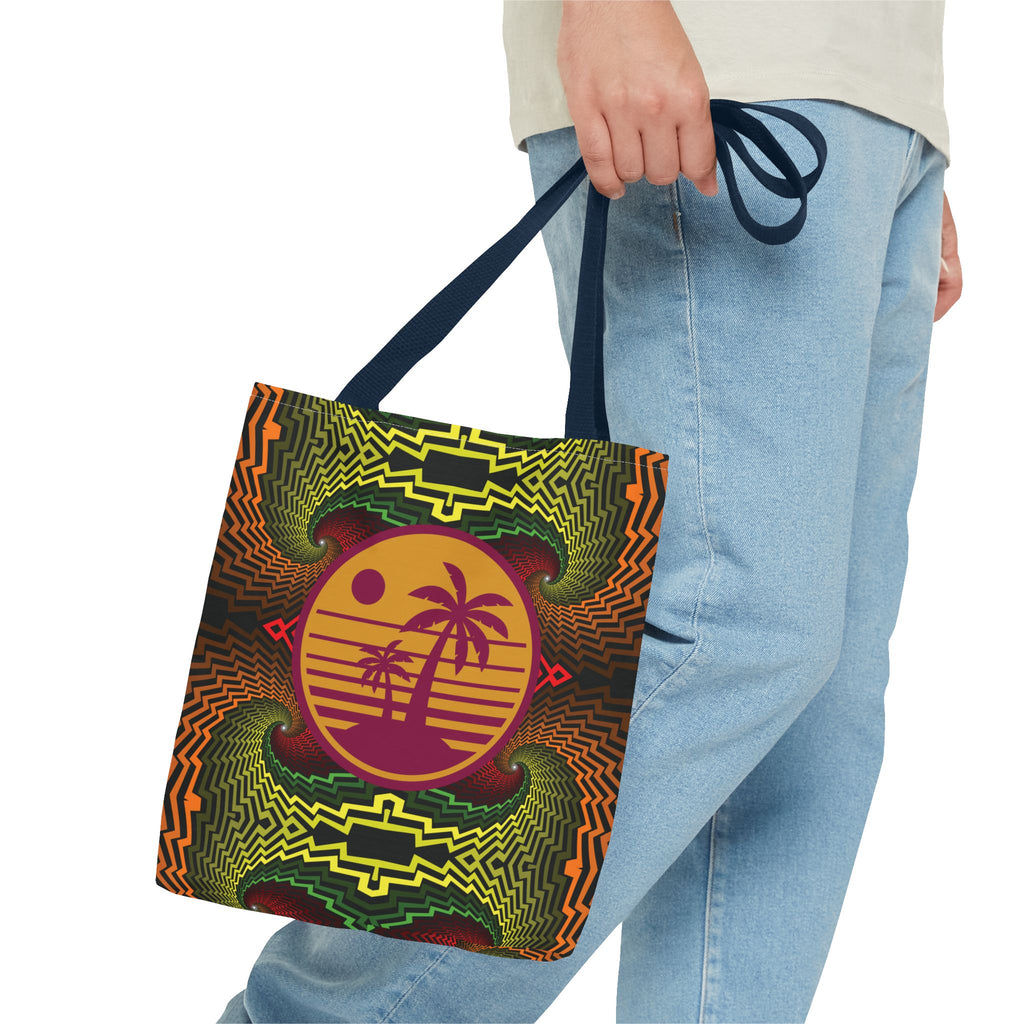 Retro Palms Tote