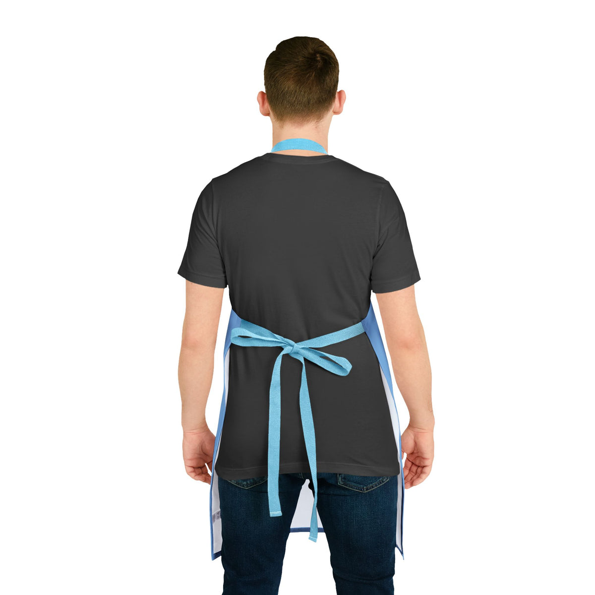 Joyful Vegan Apron – Blue