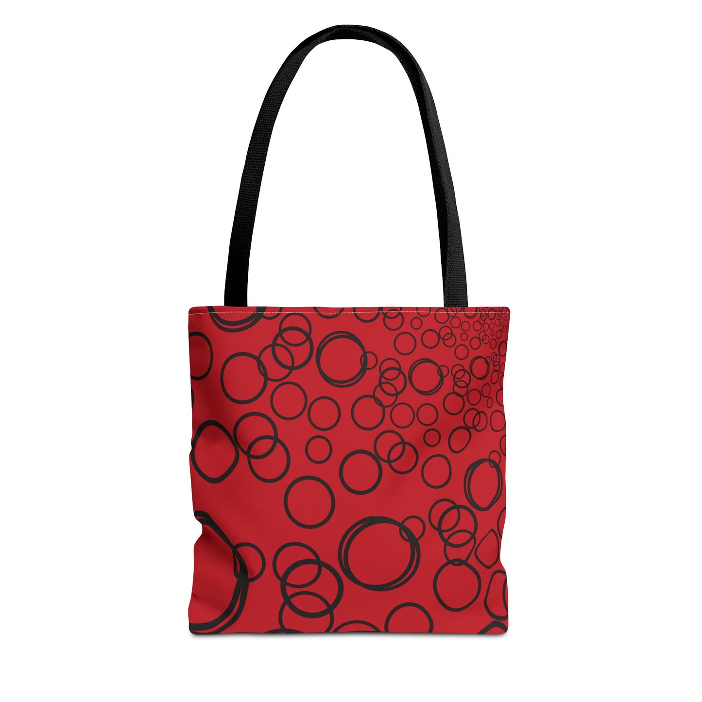 Chromatic Circles - Red Tote
