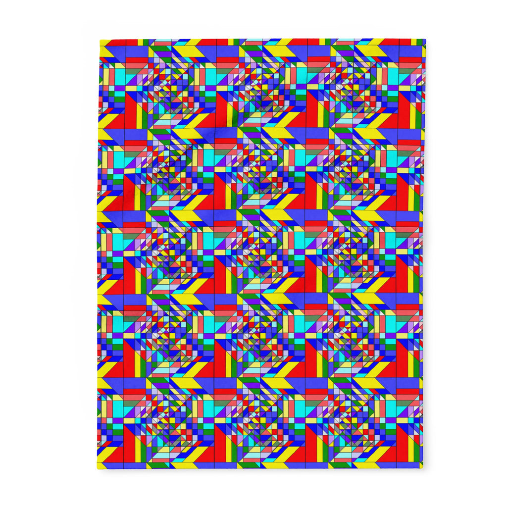Kaleidoscope Fleece Blanket