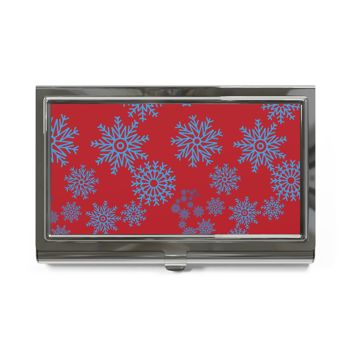 Snowfall in Bloom - Red Card Holder