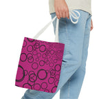 Bubbles on Fuchsia Tote