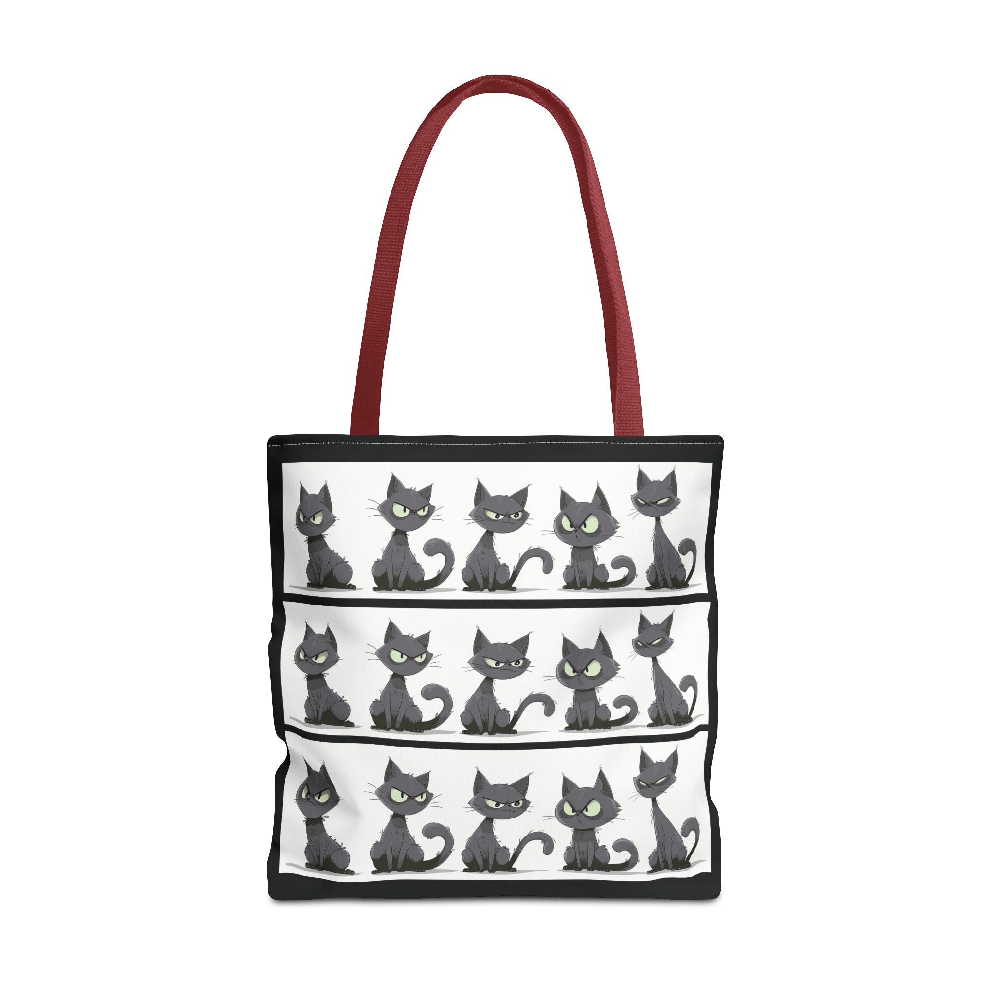 Gray Cat Mosaic Tote