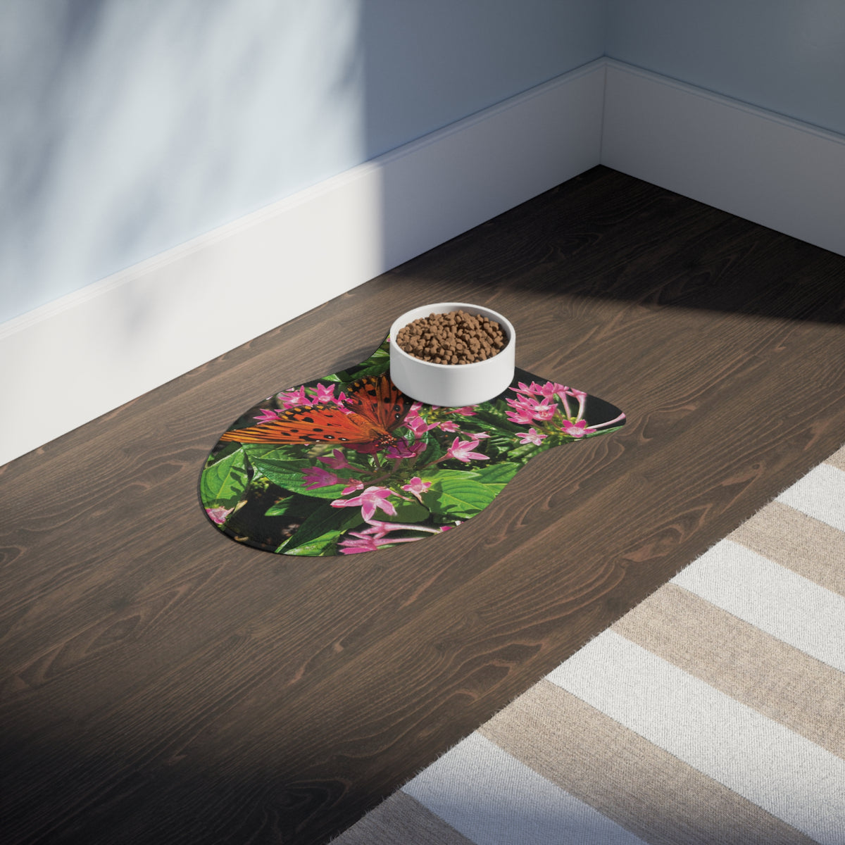 Flutter & Bloom Pet Feeding Mat
