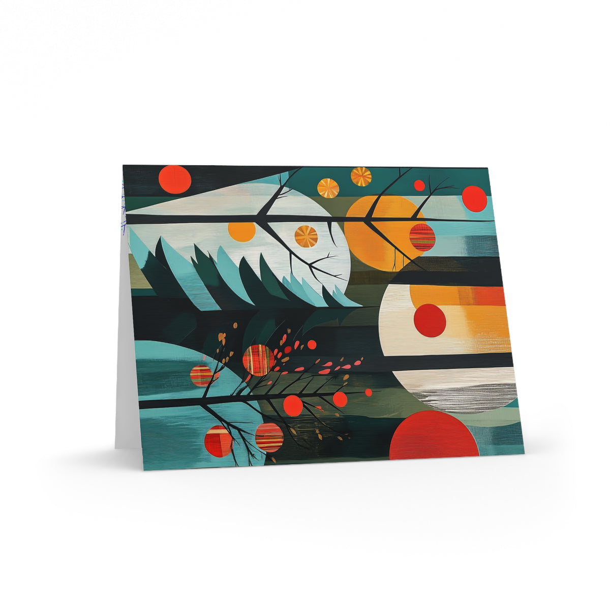 Evergreen Geometry - Holiday Cards