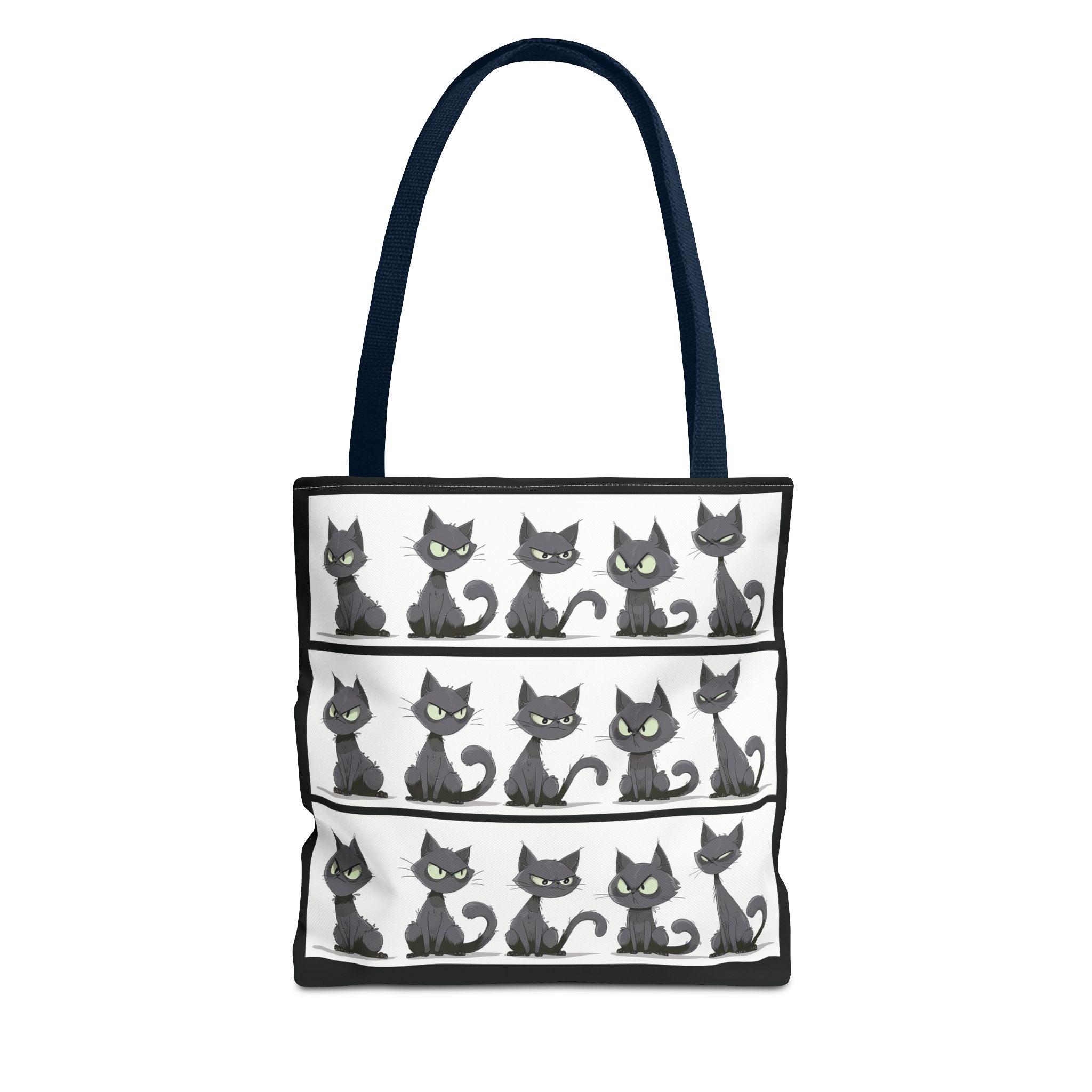 Gray Cat Mosaic Tote