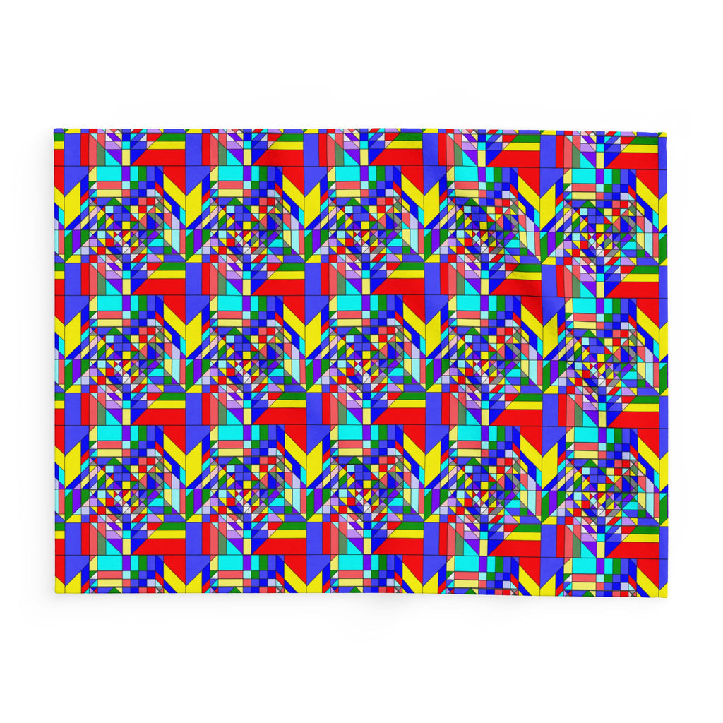 Kaleidoscope Fleece Blanket