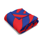 Crimson Bolt Fleece Blanket