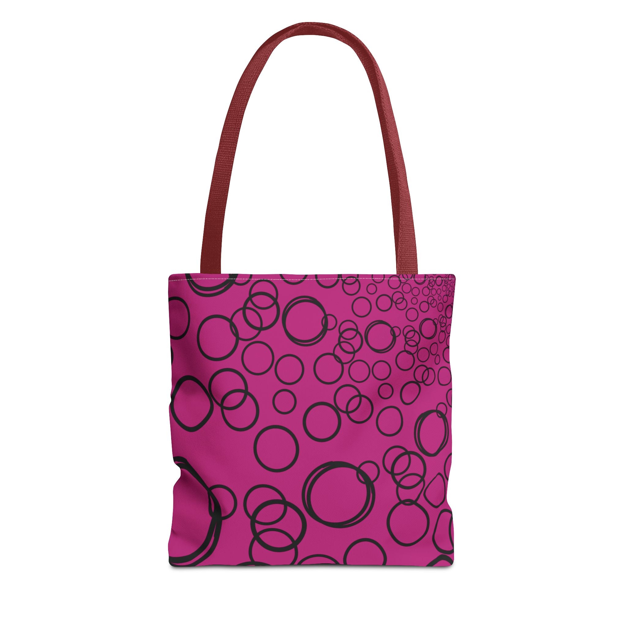 Bubbles on Fuchsia Tote