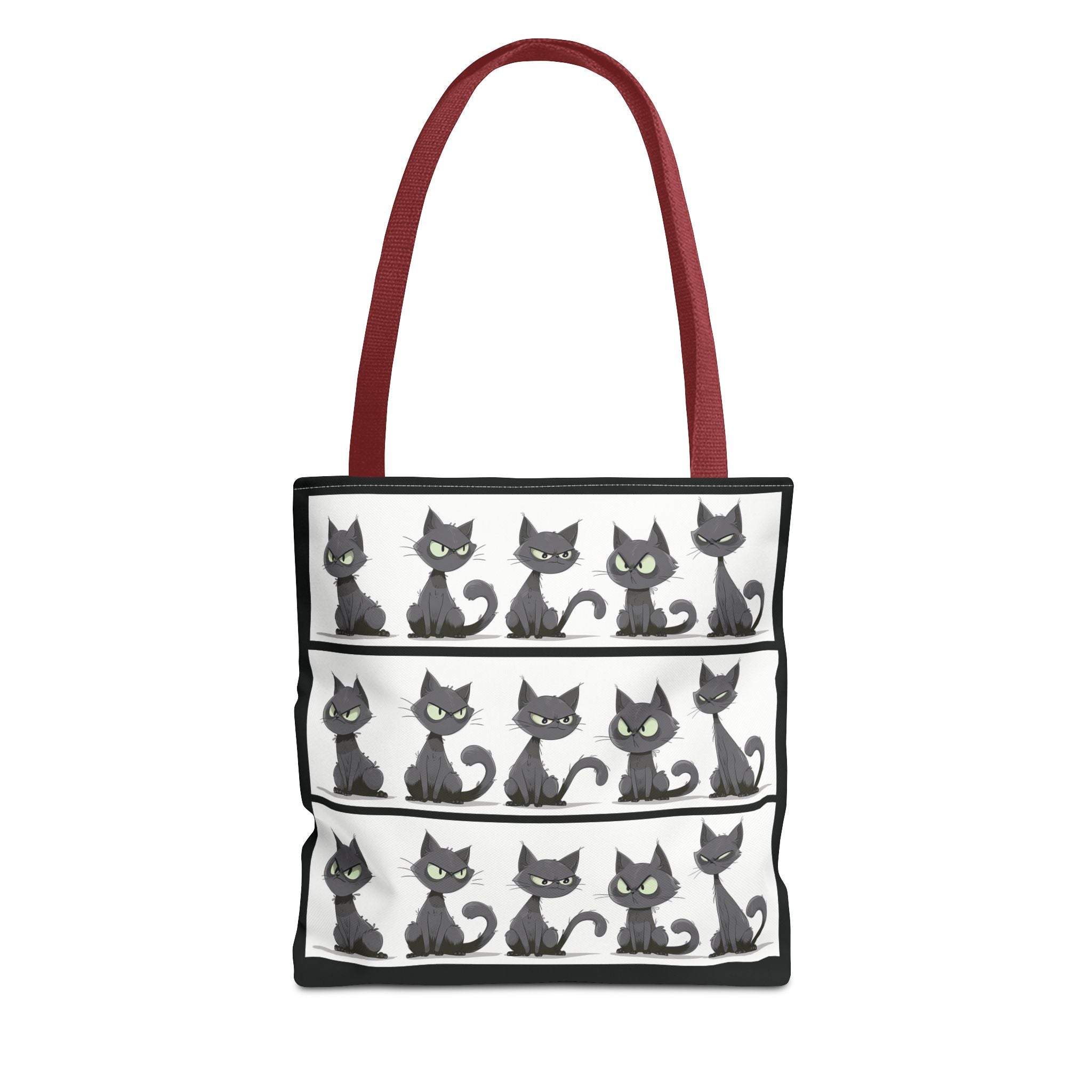 Gray Cat Mosaic Tote