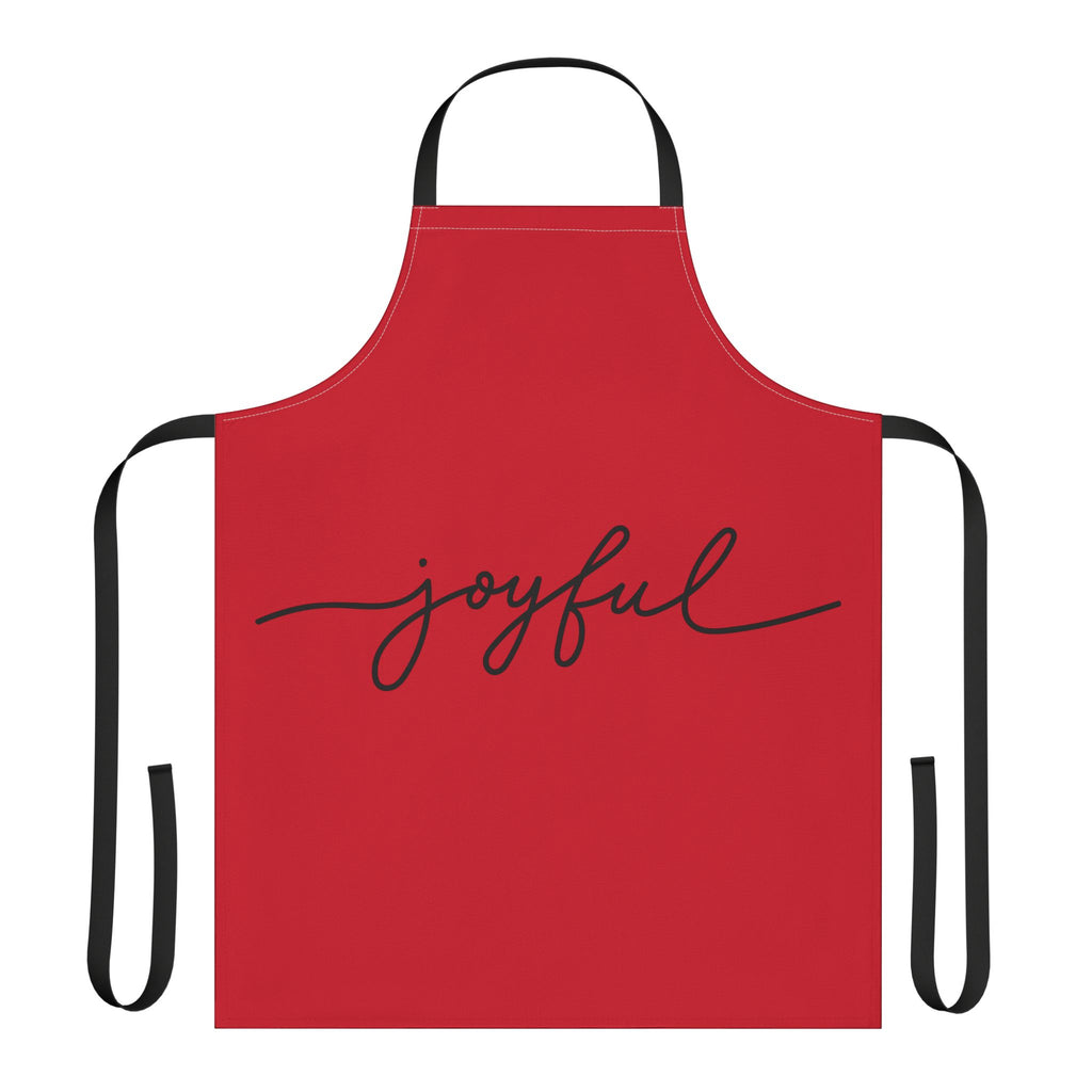 Joyful Apron - Red