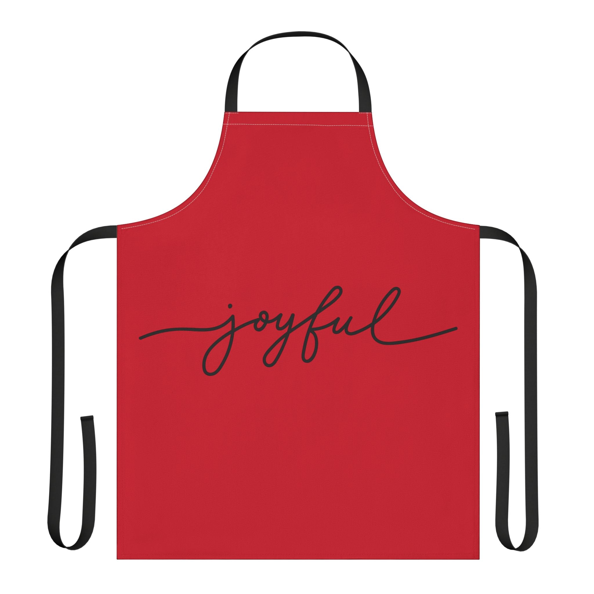 Joyful Apron - Red