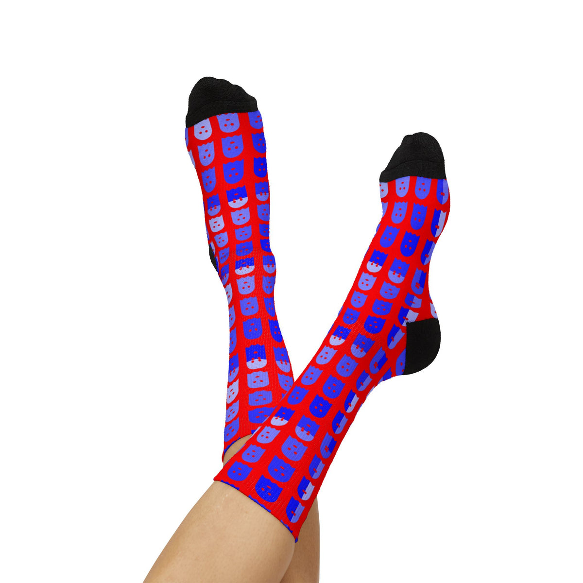 Crimson Spirits Socks