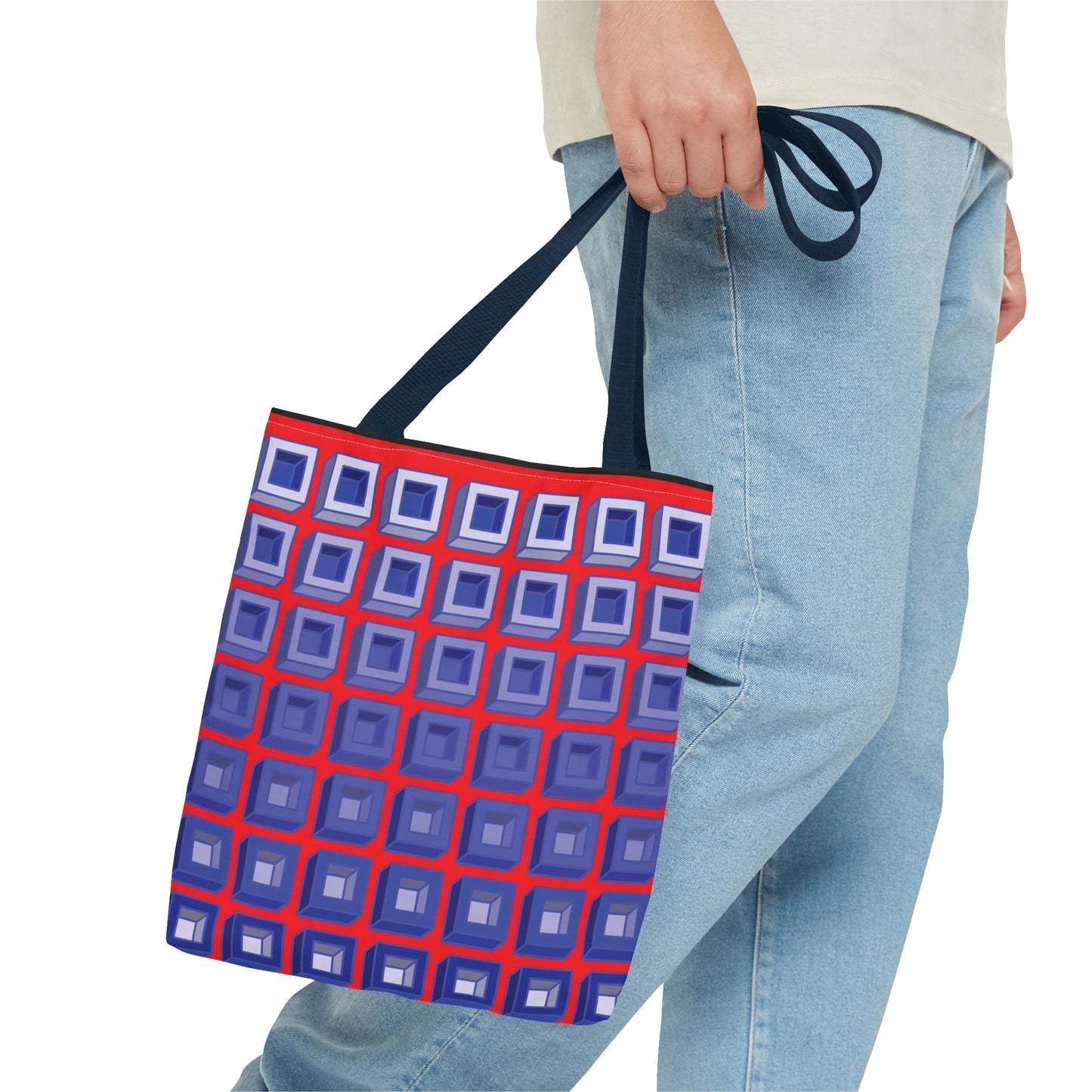 Crimson Dimension Tote