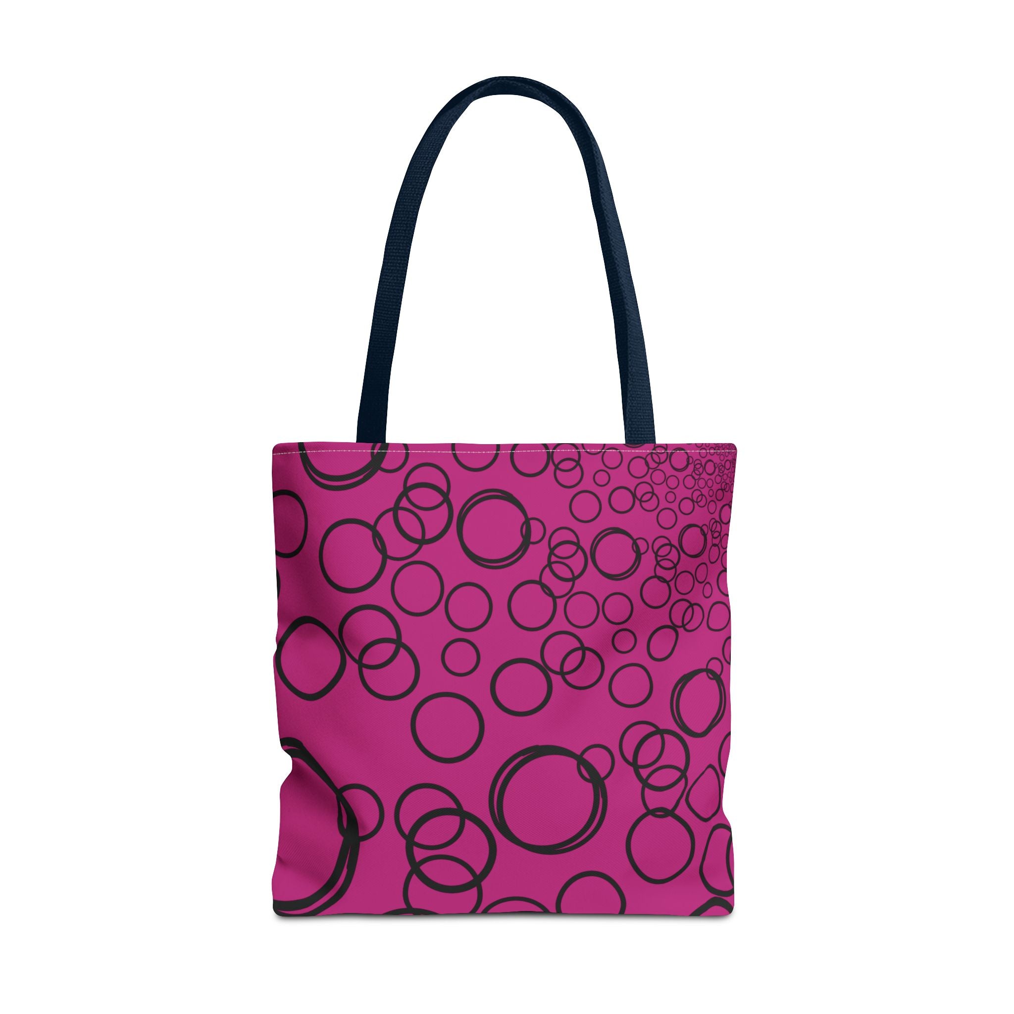 Bubbles on Fuchsia Tote