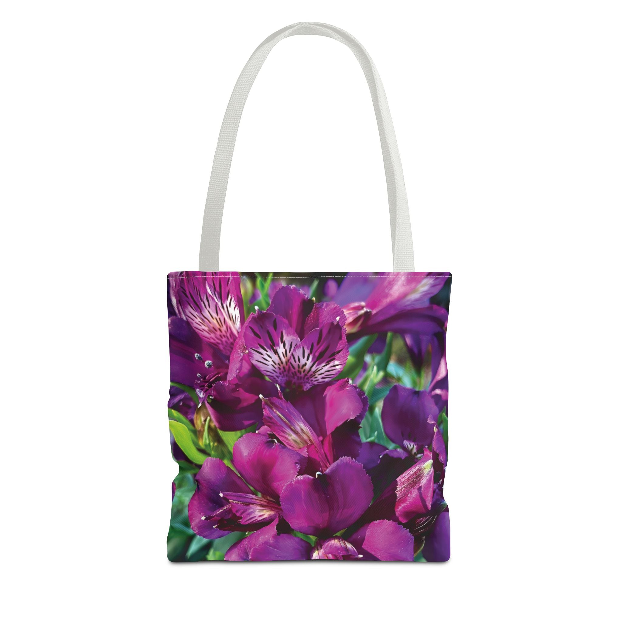 Purple Alstromeria Tote