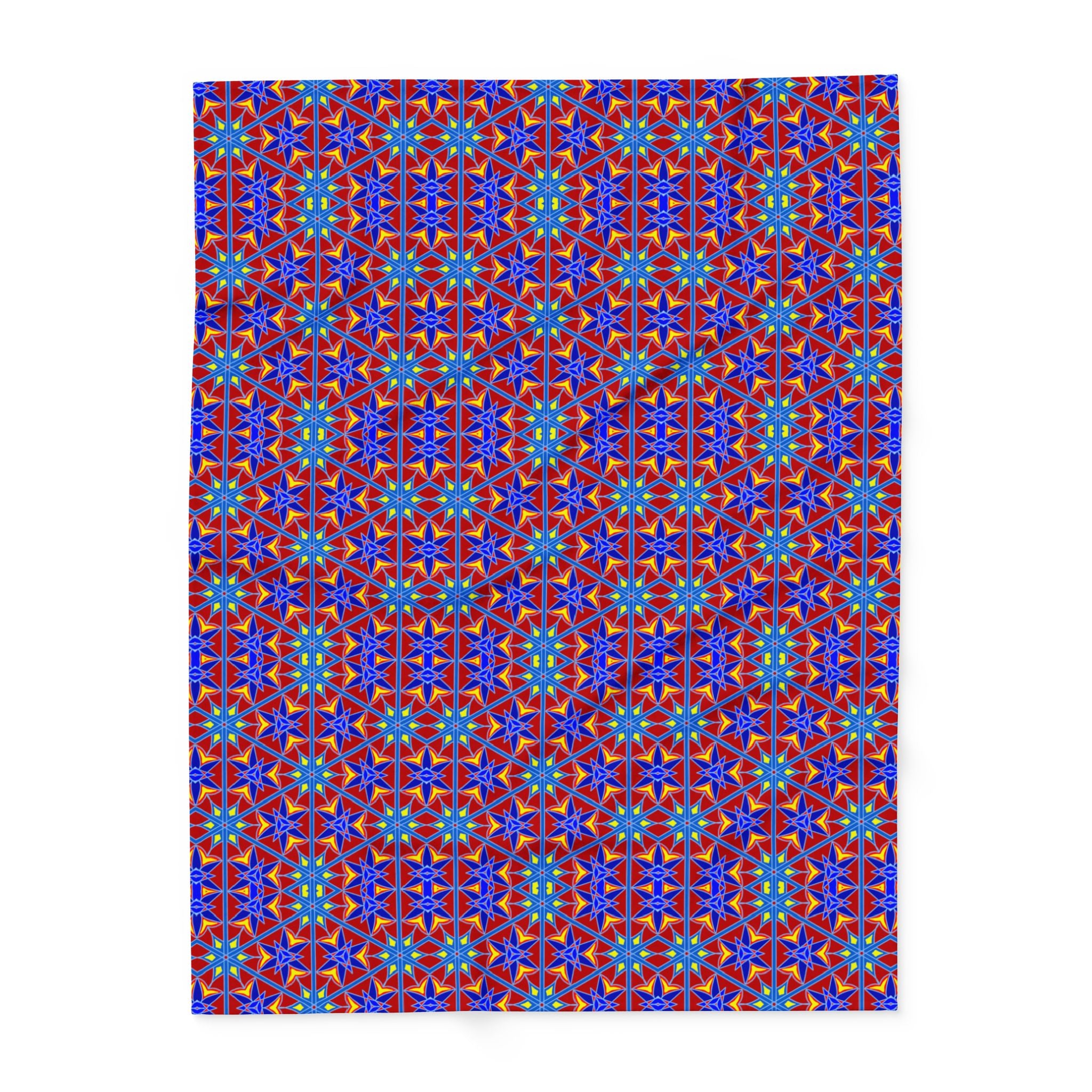 Kaleidoscope Sunrise Fleece Blanket