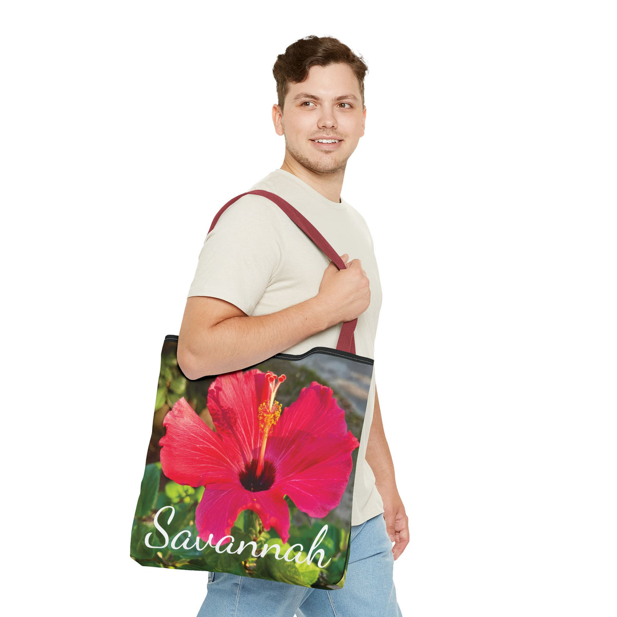 Hibiscus Reverie — Savannah Tote