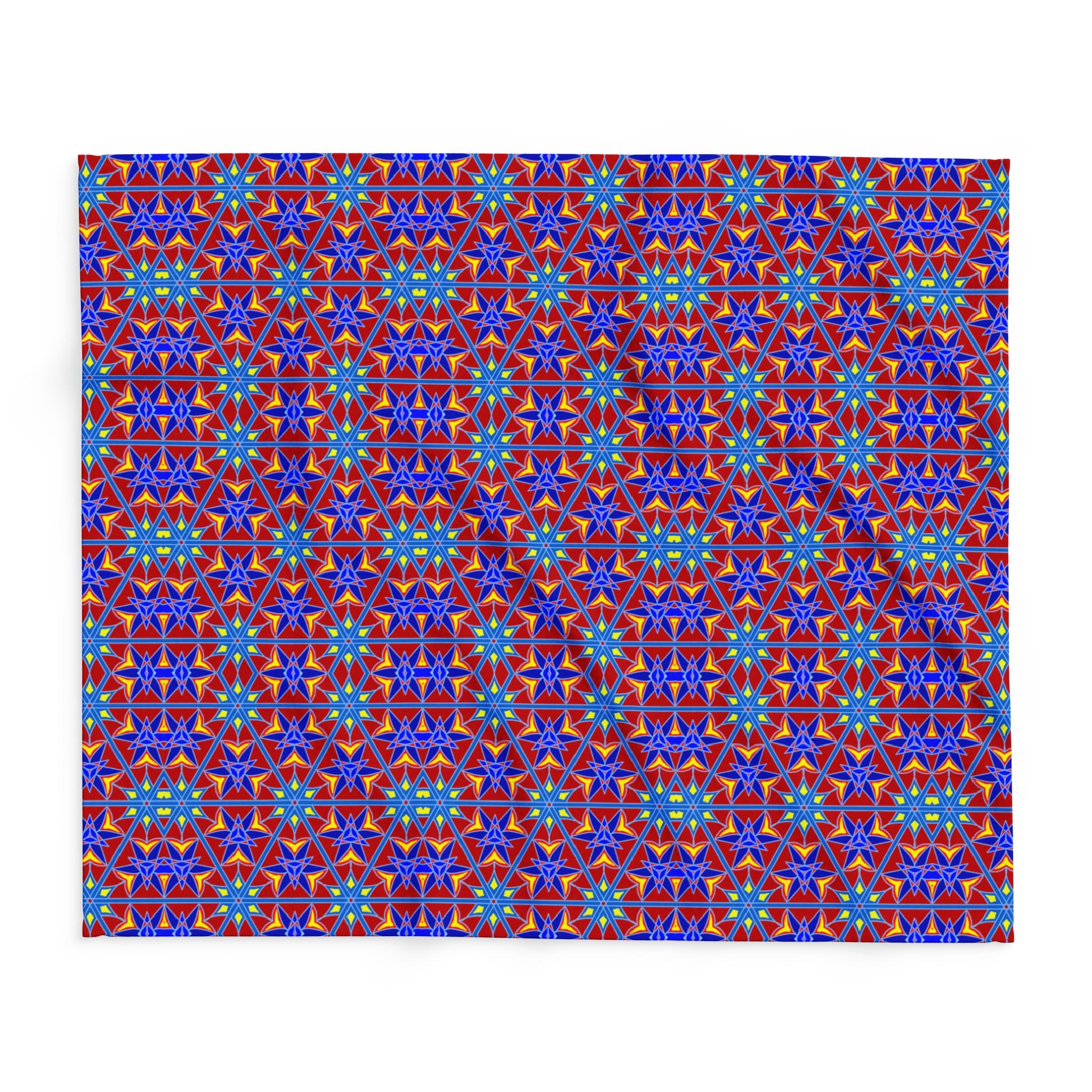 Kaleidoscope Sunrise Fleece Blanket