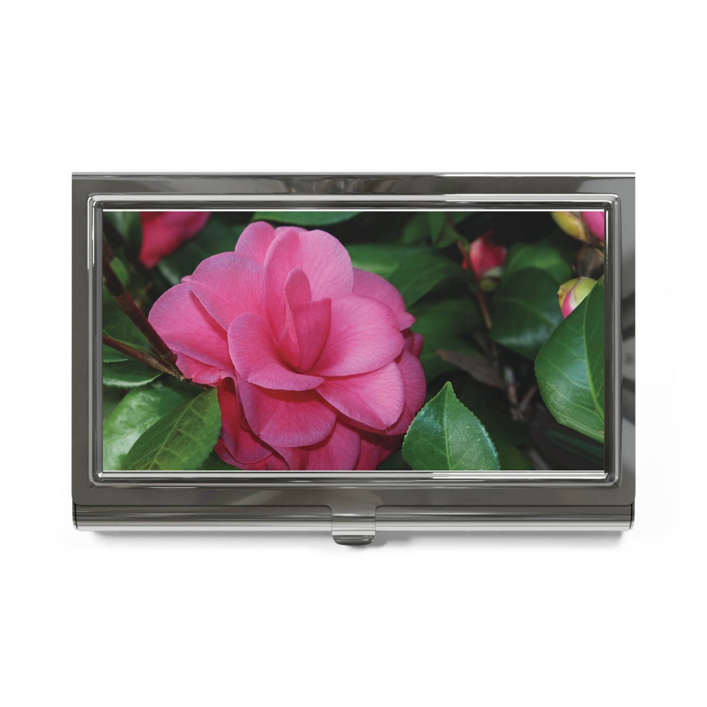 Winter's Rose Card Holder