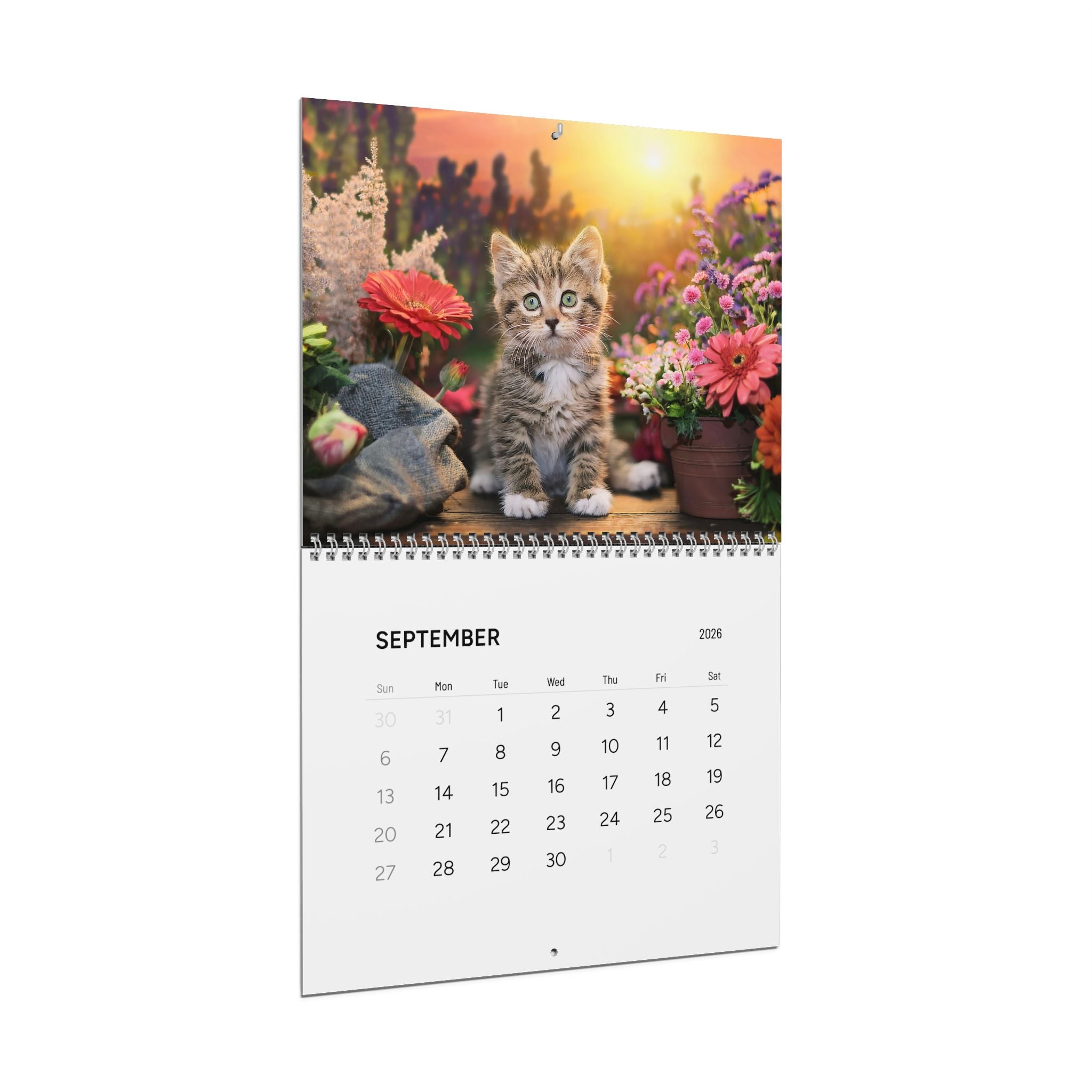 Kittens Blooming Calendar