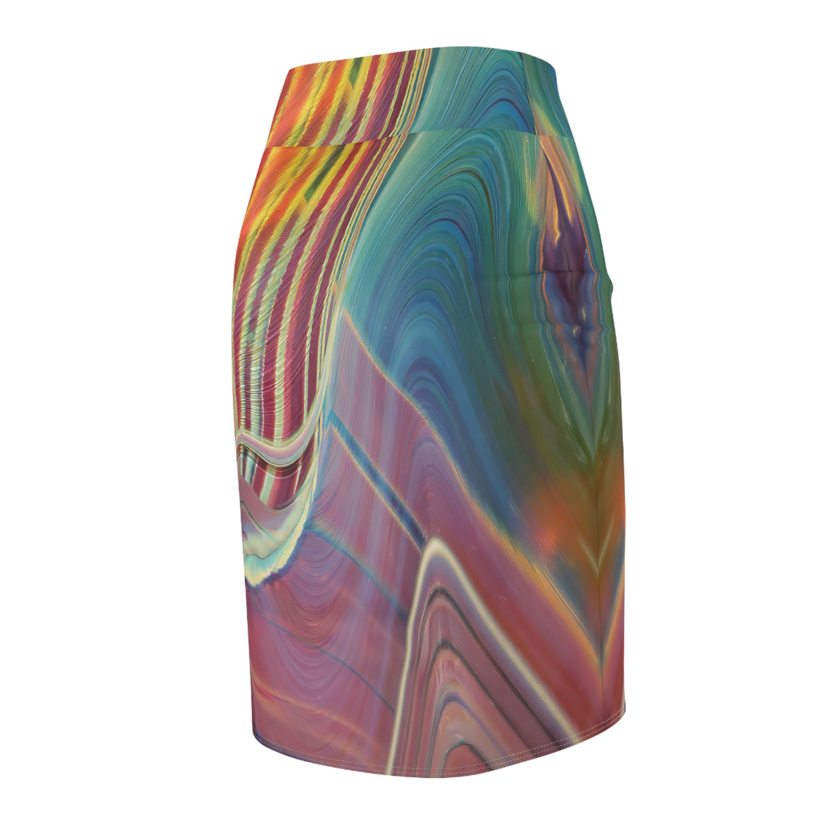 Ribbon Reverie Pencil Skirt