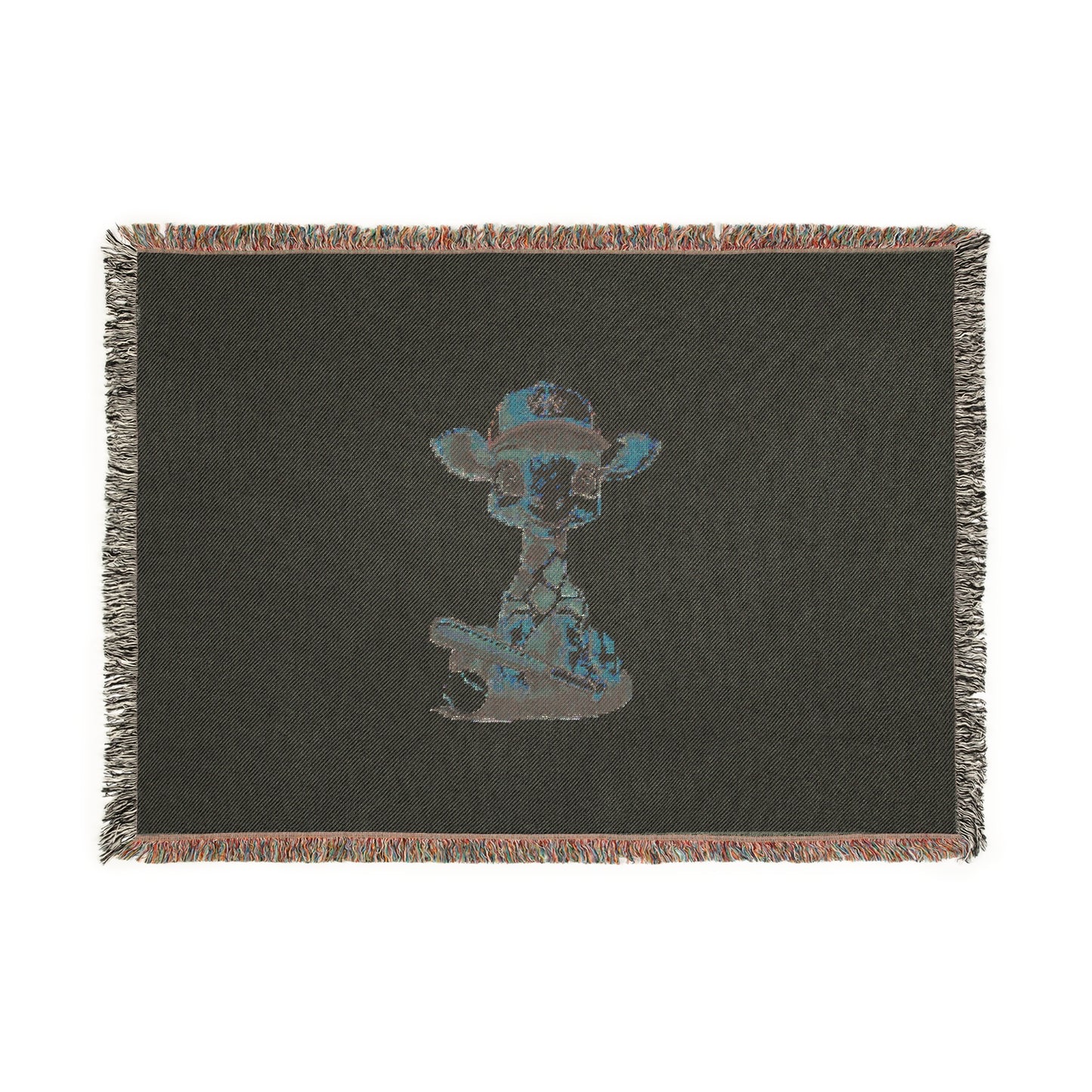 Baby Giraffe Woven Blanket - Cream