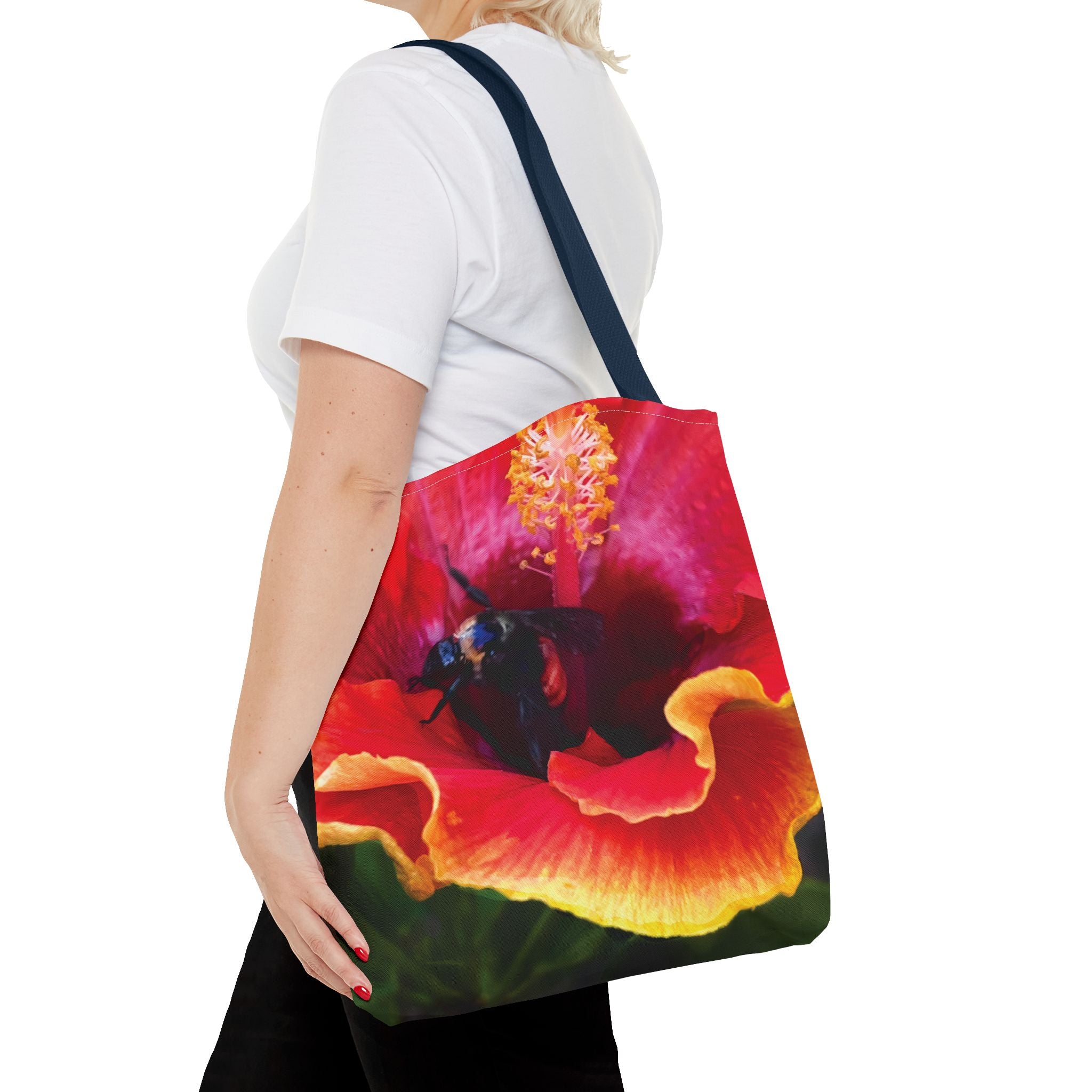 Hibiscus & Honey Bee Tote