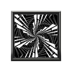 Modern Black and White Keepsake Box