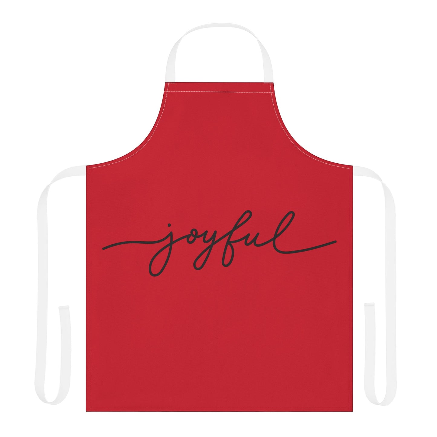 Joyful Apron – Red