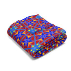 Kaleidoscope Sunrise Fleece Blanket