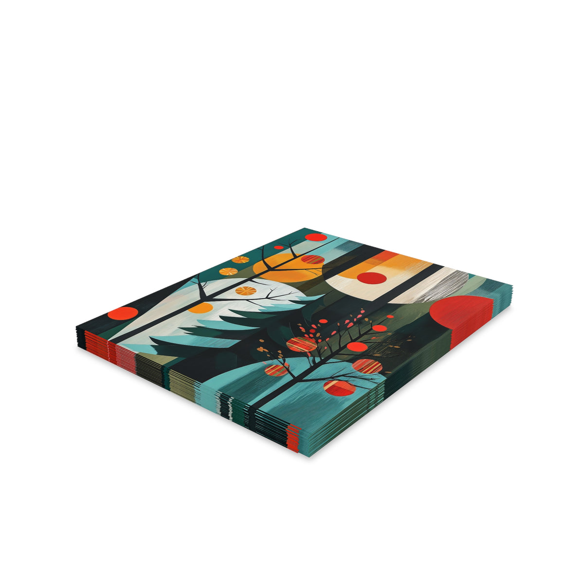 Evergreen Geometry - Holiday Cards