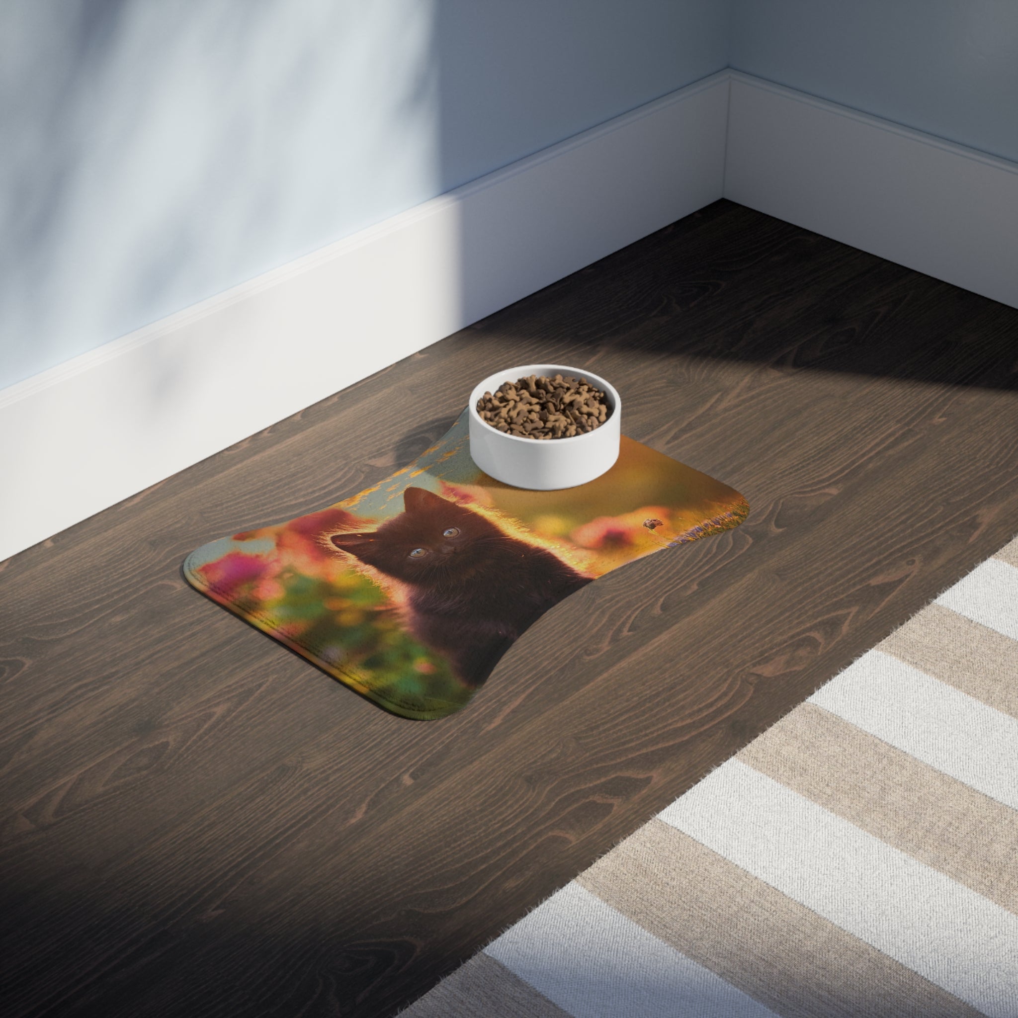 Sunset Kitten Feeding Mat