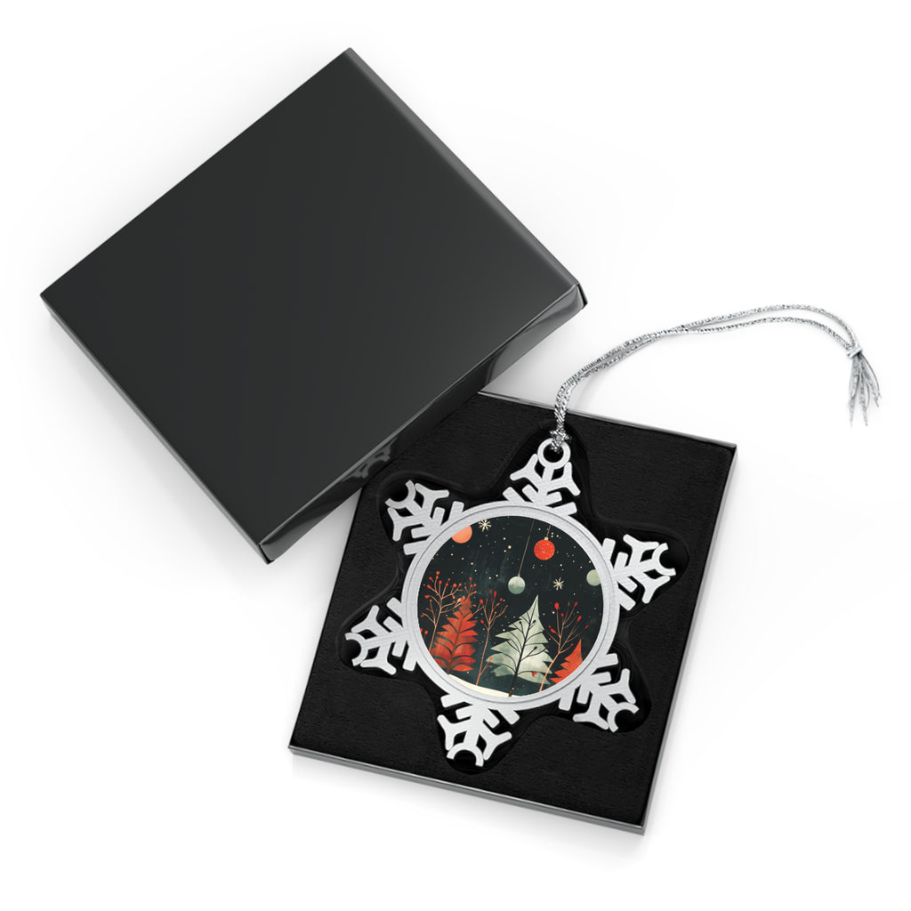 Christmas Nostalgia - Pewter Snowflake