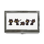 Black Cat Good Luck Card Holder