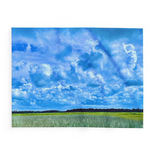 Lowcountry Summer Fleece Blanket