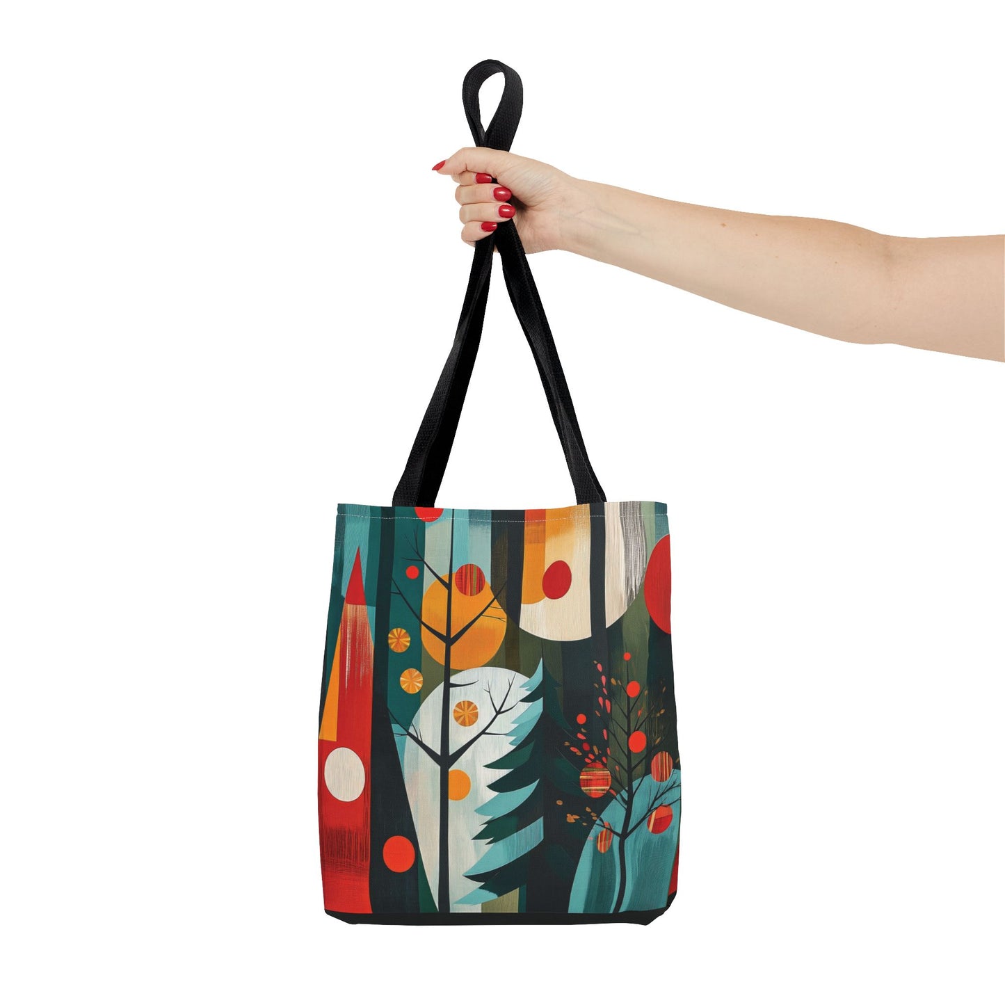 Evergreen Geometry Tote