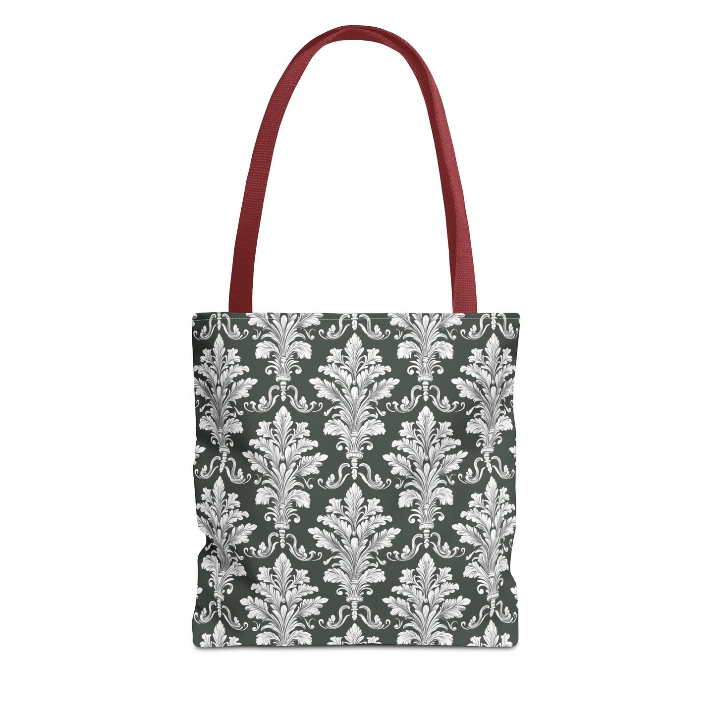 Silverleaf Damask Tote
